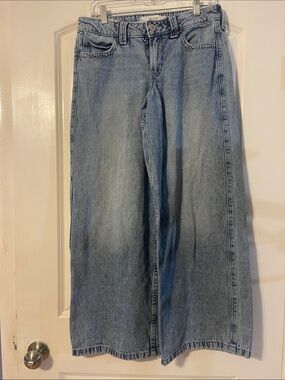 Hollister Light Blue Wide Leg Jeans